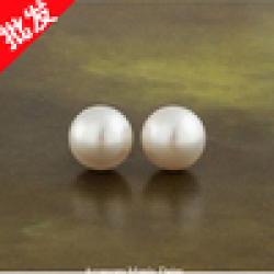 E243 8 mm, Japan and South Korea adorn article simple little pearl earrings Sale