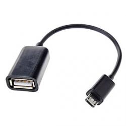 Cheap USB Female to Micro USB Male Cable(0.1M)