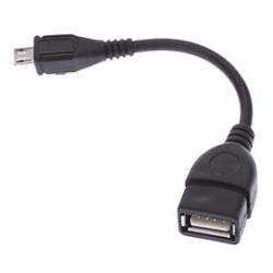 Cheap Micro USB Male to USB A Female OTG Data Cable (0.1M)