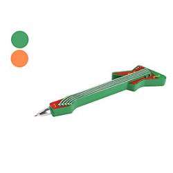 Low Price on Guitar Shaped Ball-point Pen with Magnet (Assorted Colors)