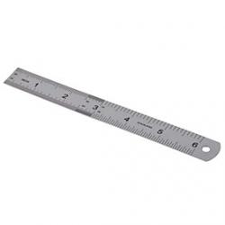 Cheap Double Side Stainless Steel Measuring Straight Ruler Tool 6 Inches