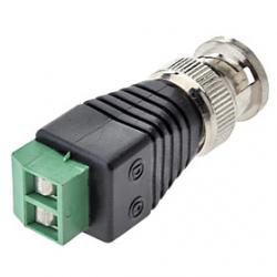 Cheap BNC Male to Female Connector Adapter Green