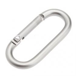 Cheap Small Size Firm/Durable Alloy Oval Buckle(Gray)