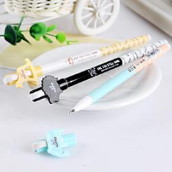 Cheap Solid Color Sheep Pattern Ball Point Pen