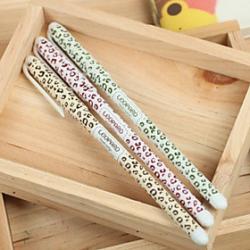 Leopard Pattern Plastic Gel Pen(Random Color) Sale