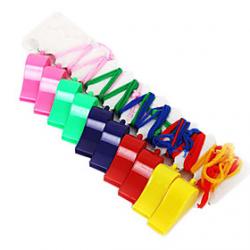 Cheap 2014 World Cup Fans Cheering Plastic Whistle(Random Color)