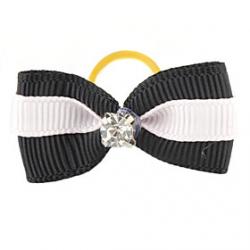 Cute Style Tiny Rubber Band Hair Bow for Dogs Cats(Assorted Color) Sale