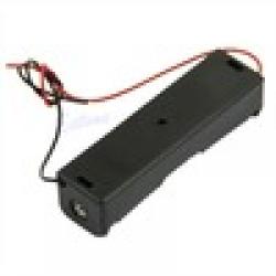 Low Price on Free Shipping Plastic Battery Storage Case Box Holder For 1 x 18650 Black With 6