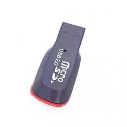 Low Price on JSD01 Mini USB Micro SDHC Memory Card Reader
