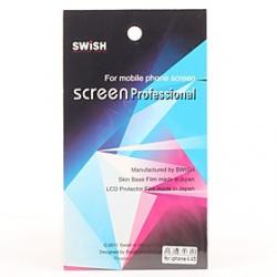 Cheap High Transparency Anti-scratch Screen Protector with Cleaning Cloth for iPhone 4 and 4S