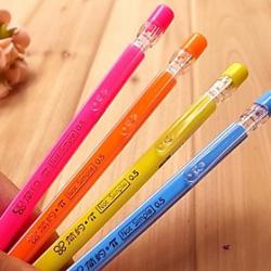 Cheap Candy Color Automatic Pencil with Eraser(Random Color)