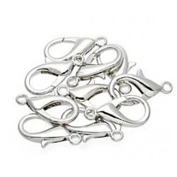 Cheap Brand-new  Alloy Swivel  Clip Snap Hook for Key Ring Bracelet Necklace Lobster Clasp  3015MM