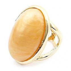 Cheap European And American Fashion Elegant Temperament Gold Gemstone Ring