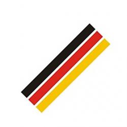 Cheap German Flag Style Steering Wheel Car Sticker