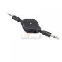 LY4# New 3.5MM AUX AUXILLARY RETRACTABLE CABLE FOR IPOD Sale