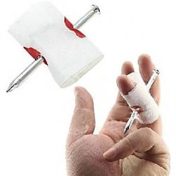 Cheap Terrible Tricky Injured Hand  Nail Chrough  Finger