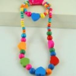 Cute Handmade jewelry !Lovely jewelry set chilren/kid/baby necklace bracelet set Fashion jewelry N CS26 Sale