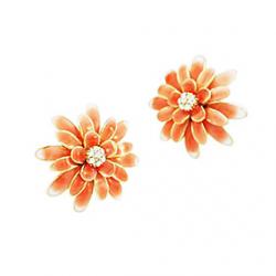 Cheap Lovely sweet temperament daisy daisy earrings (random color)