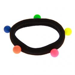 Cheap Fashion Multicolor Imitation pearl Hair Ties For Kids(Golden And Silver And More)