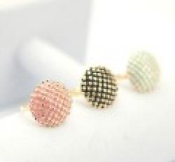 Cheap Fashion Hot Sale New Arrival Candy Color Exquisite Cute Mushroom Ring R78