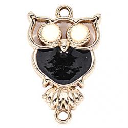 Cheap Alloy Owl DIY Charms Pendants for Bracelet  Necklace