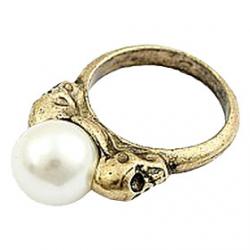 Cheap Korean Version Of The Retro Wave Of People Must Have Real Shot Female Pearl Pearl Ring