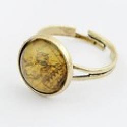 LZ Jewelry Hut R141 The 2014  Fashion Vintage Map Adjustable Wholesale Cheap Womens Ring Sale