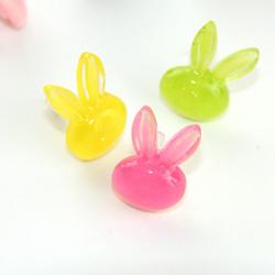 Cheap Rabbit Head Plastic Anti-Dust Earphone Jack (Assorted Color)