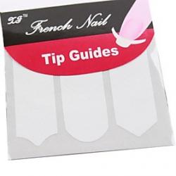 Cheap 3 Mixed Patterns French Nail Tip Guides