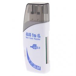 Cheap 4-in-1 USB 2.0 Card Reader for MS/M2/SD/MicroSD Card