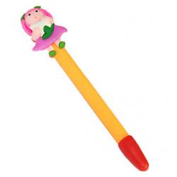 Low Price on Peach  Girl Polymer Clay Pen (Random Color)