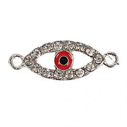 Rhinestone Eye DIY Charms Pendants for Bracelet  Necklace Sale