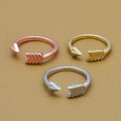 2013 New fashion jewelry cute Arrow finger ring for women ladie's O 10 (mix order) wholesale R655 Sale