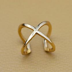 Low Price on Hollow X Shape Open Ring
