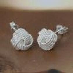 Cheap E013 Wholesale 925 silver earrings, 925 silver fashion jewelry, Tennis Earrings /axsajozasg