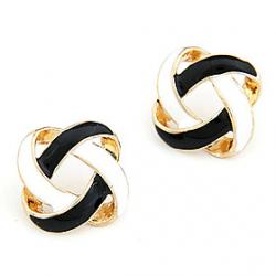 Simple Wild Korean Ear Jewelry Earrings Wound Ball Of Yarn E27 Sale