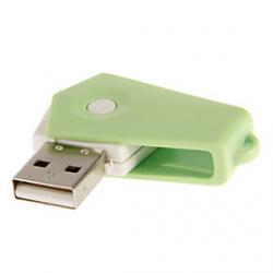 Cheap USB 2.0 Memory Card Reader (Green/Yellow/Royal Blue/Blue)