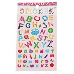 Cheap Colorful Letters Series Stereo Bubble Sticker