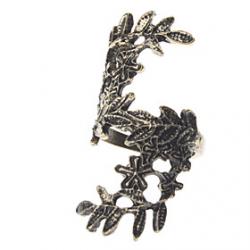 Vintage Palace Style Carving Flower Hollow Ring Sale