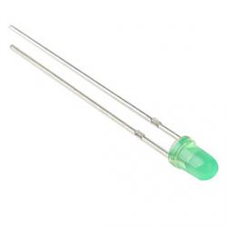 Cheap 3mm Green Light Emitting Diode LED Lamps (20 Pieces a Pack)