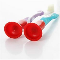 Cheap Multifunctional Design Silicone Toothbrush Holders (Random Color x1pcs)
