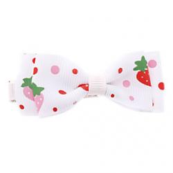Low Price on Starwberry and Spot Pattern Hair Pin for Dogs Cats