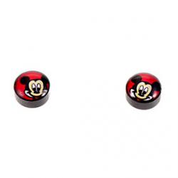 Low Price on Classic Magnet Cartoon Pattern Black Stud Earrings(1 Pair)