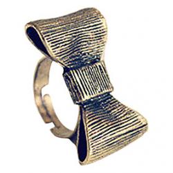 Low Price on European And American Trade Jewelry Lady Retro Bow Ring