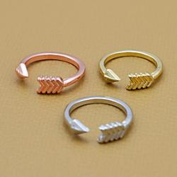 Cheap Arrow Open Ring(Assorted Color)