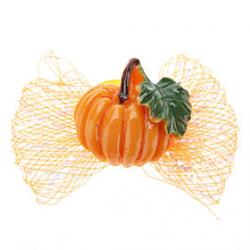 Cheap Pumpkin Style Tiny Rubber Band Hair Bow for Dogs Cats