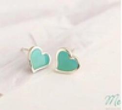 Low Price on ER135 2014 new delicate little love earrings Free Shipping