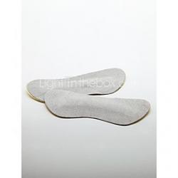 Cheap Light Gray Leather/ Gel Heel Liners Adhere