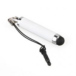 Cheap White Capacitive Touchscreen Stylus with 3.5mm Headphone Jack Plug for iPad, iPhone and More