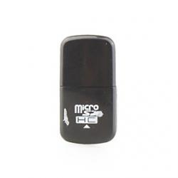 Cheap Mini USB Micro SDHC Memory Card Reader (Black)